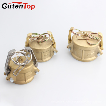 GutenTop Quick Camlock Fitting Schließen Sie die Messing-Nocken- und Nutkupplung vom Typ DC an